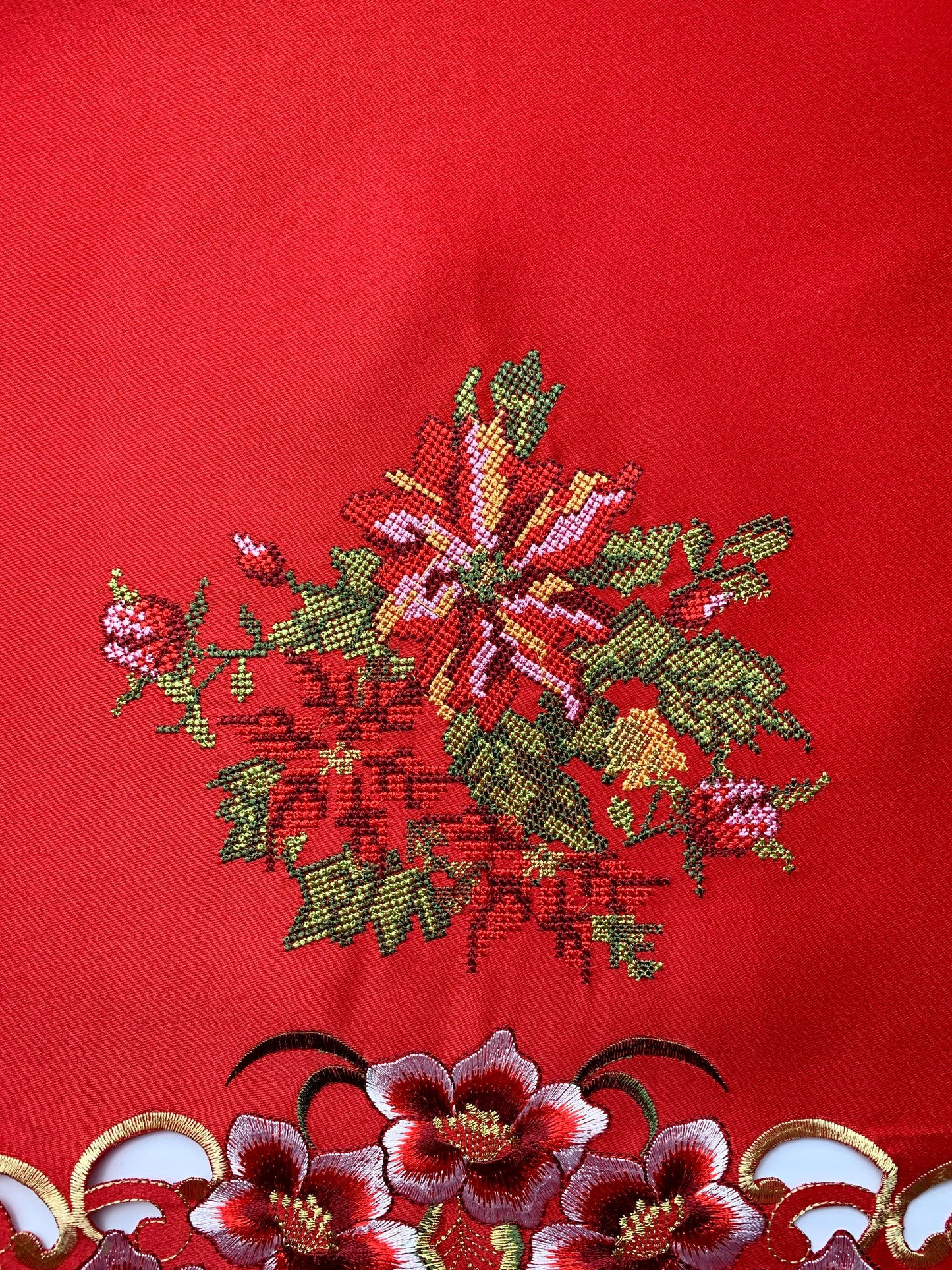 Dalia Christmas Mantel Scarf