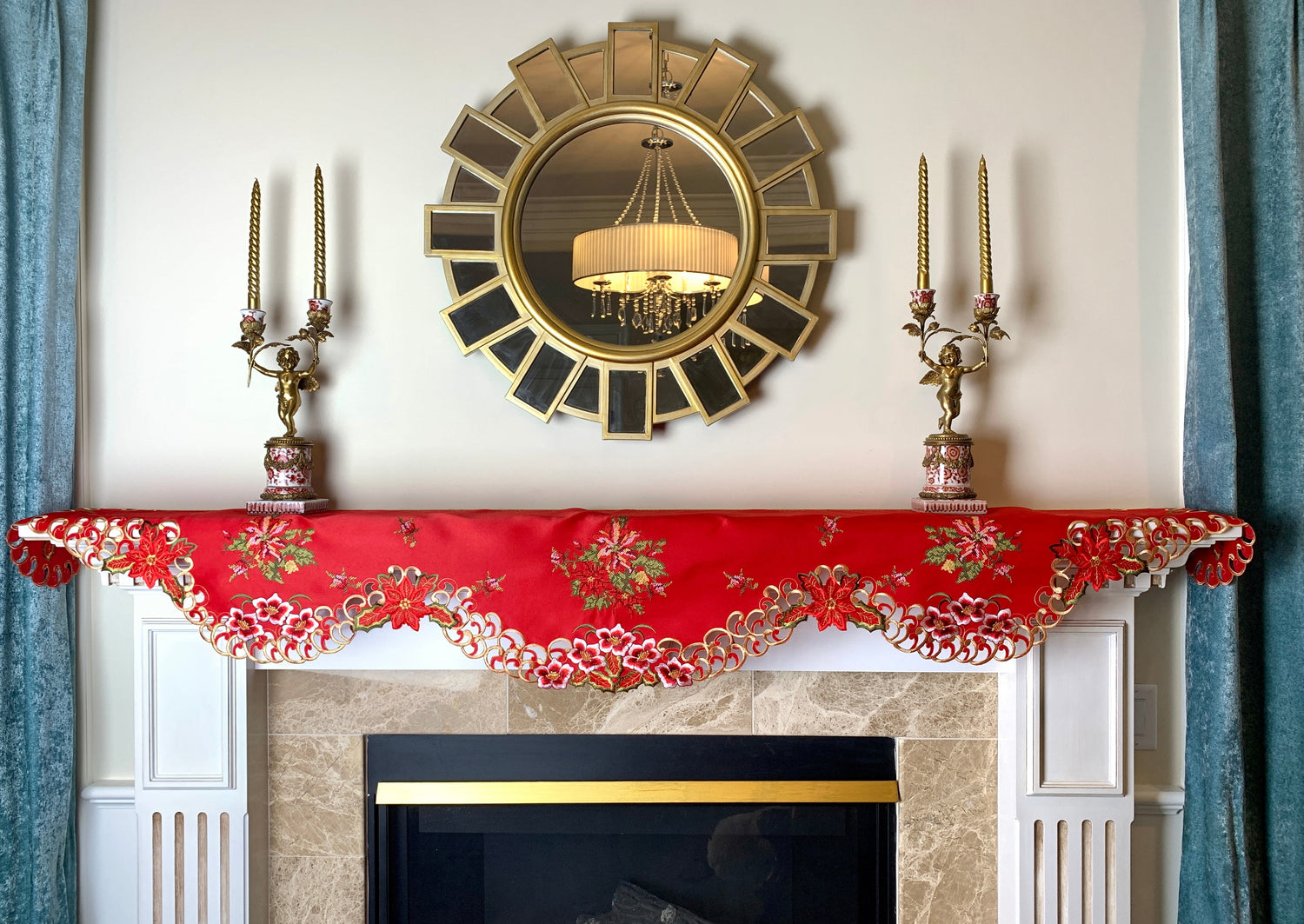 Mantel Scarves