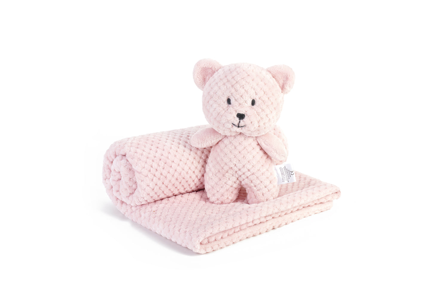 Baby Blanket with Plush Toy