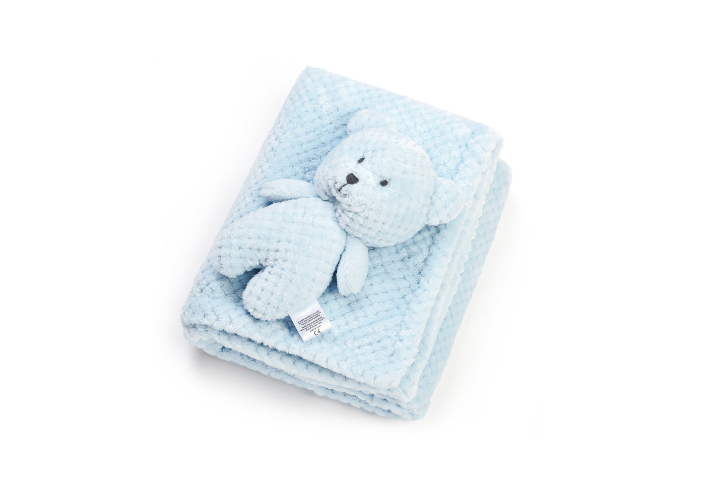 Baby Blanket with Plush Toy