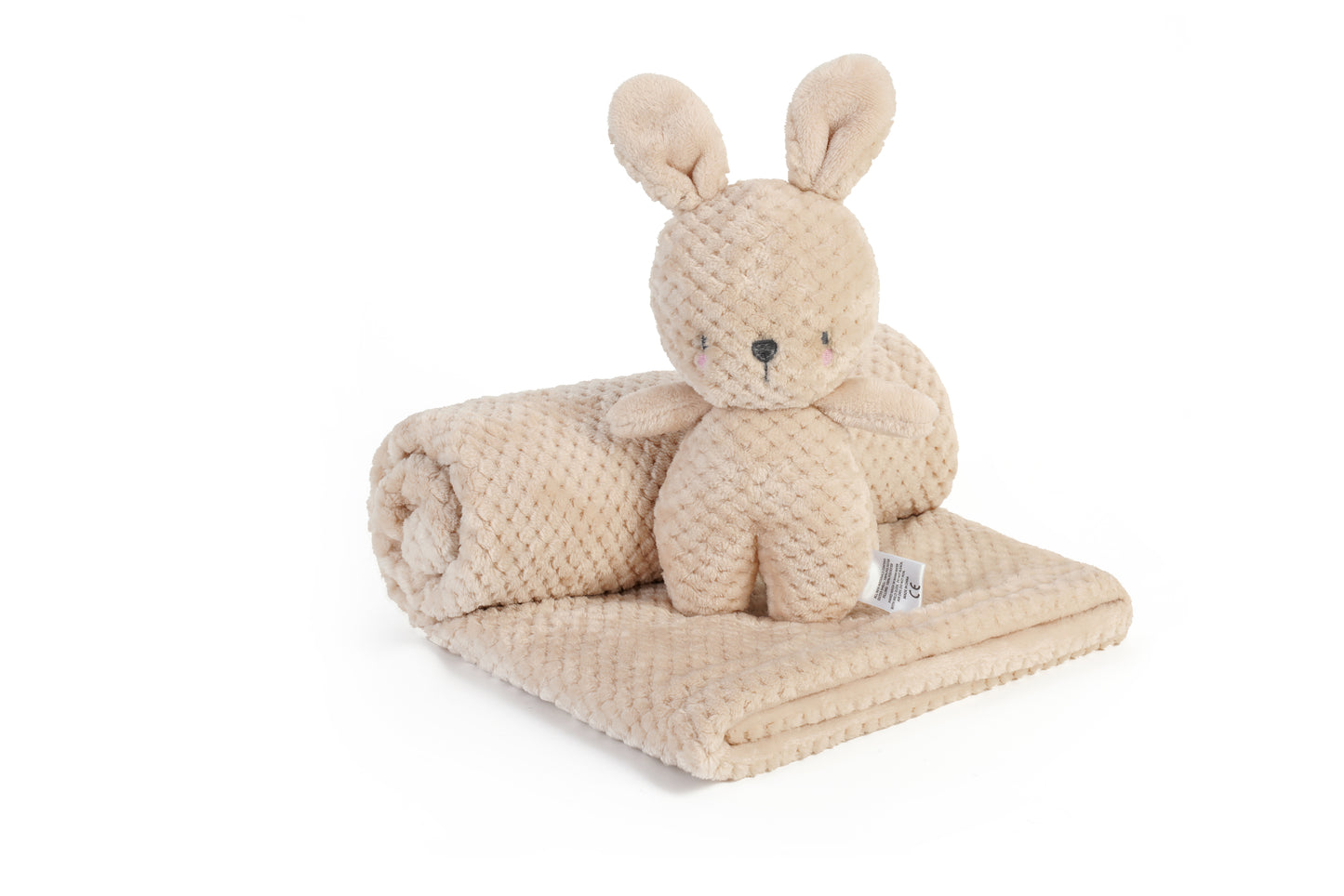 Baby Blanket with Plush Toy