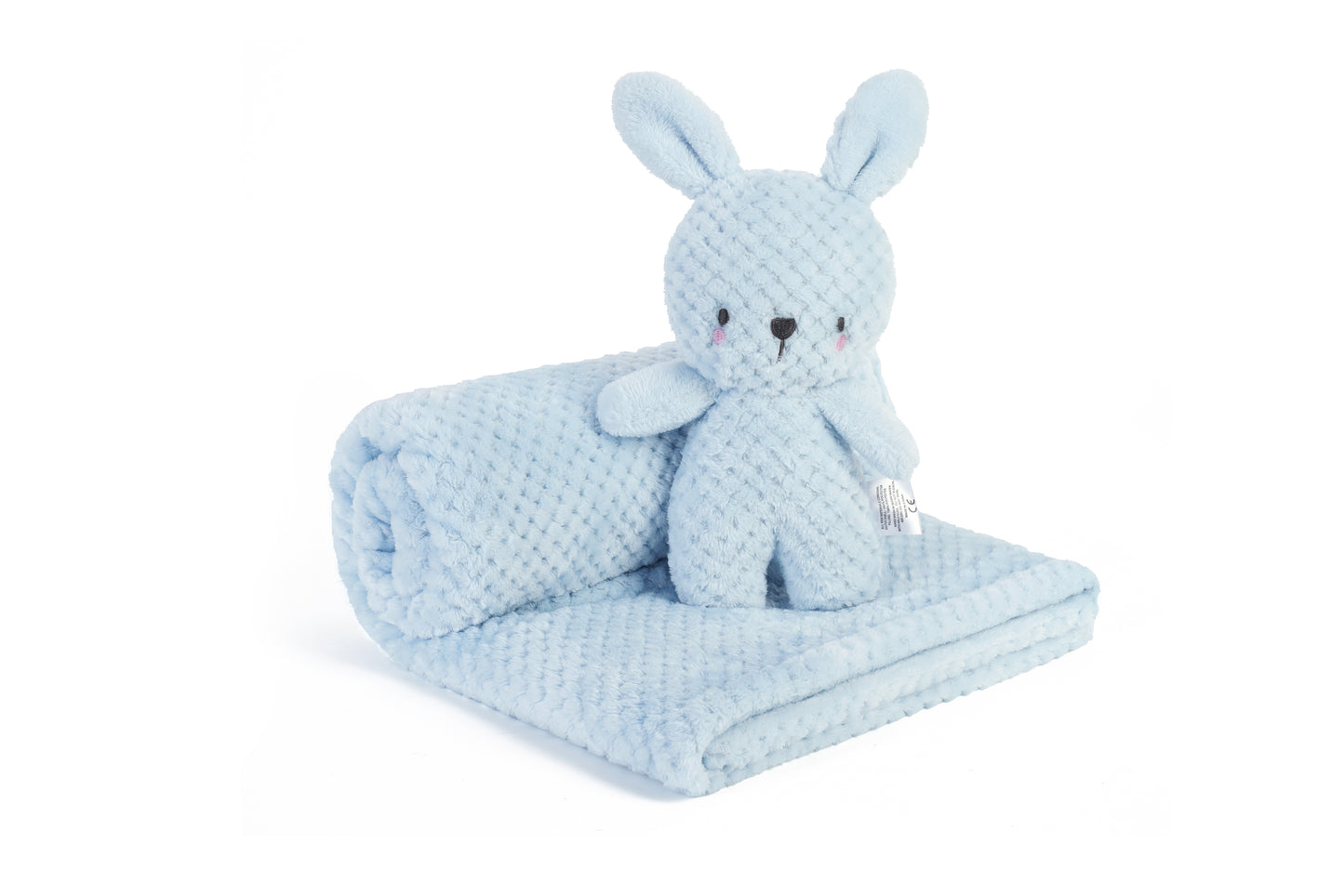 Baby Blanket with Plush Toy