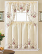 Alani Kitchen Curtain and Tablecloth Set
