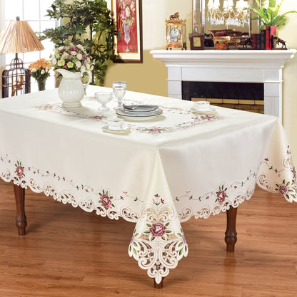 Alani Kitchen Curtain and Tablecloth Set