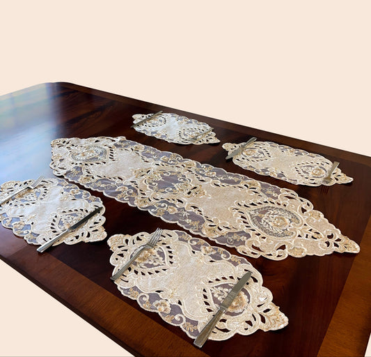 Alina Table Runner and Placemats
