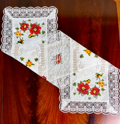 Betty Bird Table Runner and Placemats