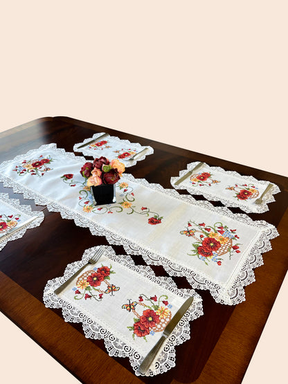 Catalina Table Runner and Placemats
