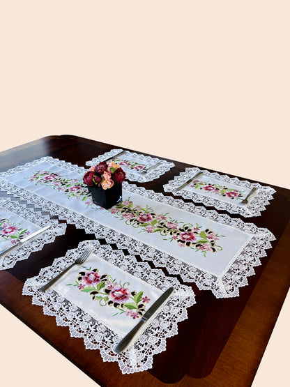 Francis Table Runner and Placemats