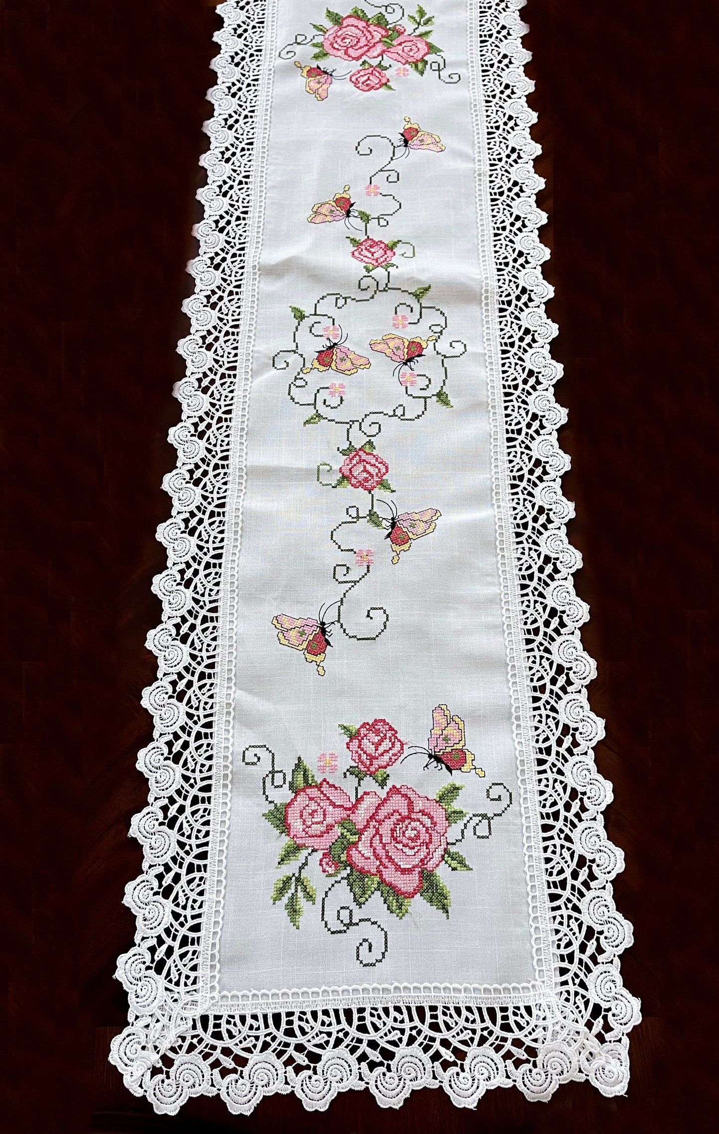 Ruby Table Runner and Placemats