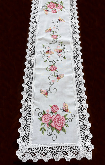 Ruby Table Runner and Placemats