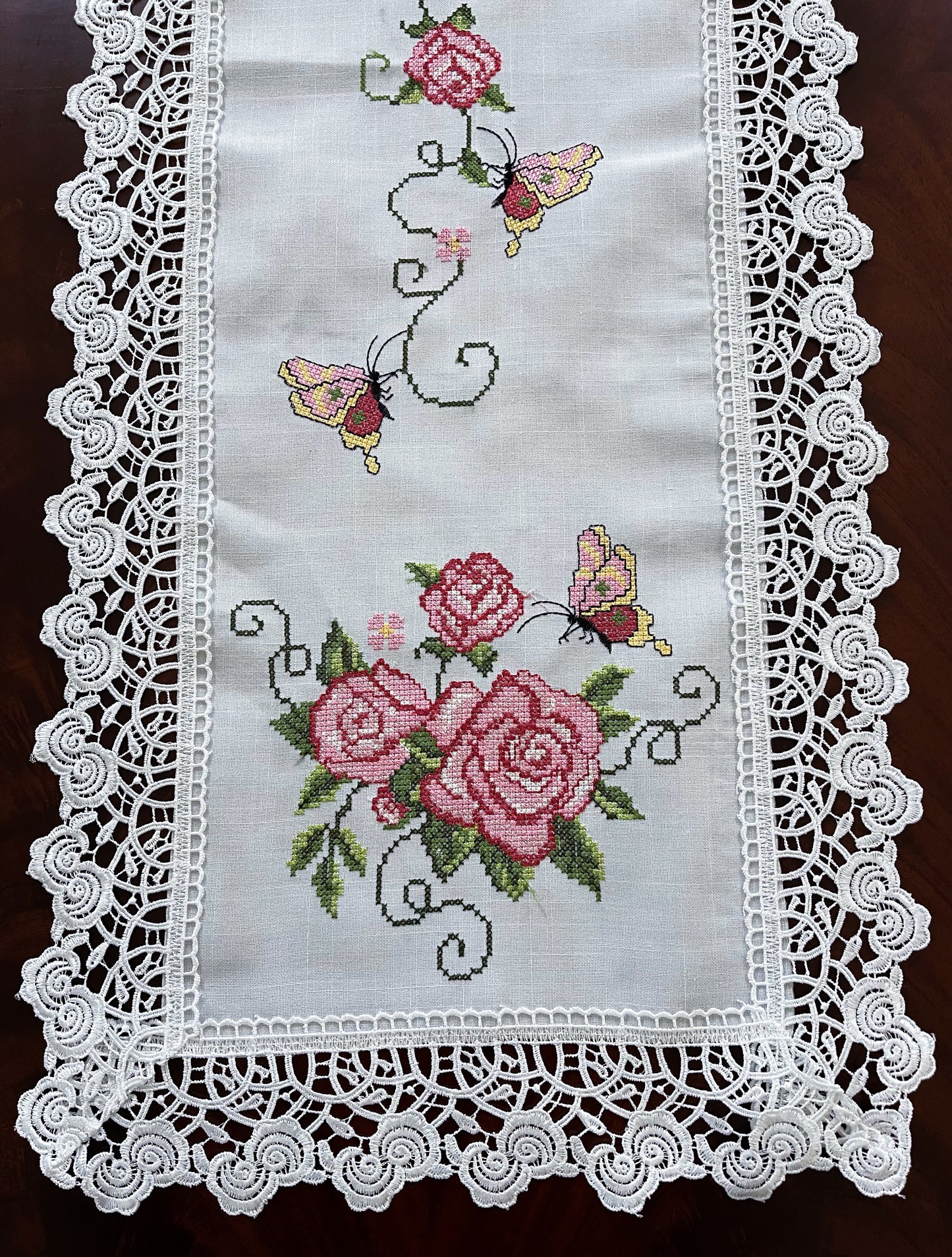 Ruby Table Runner and Placemats