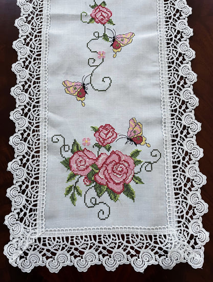 Ruby Table Runner and Placemats