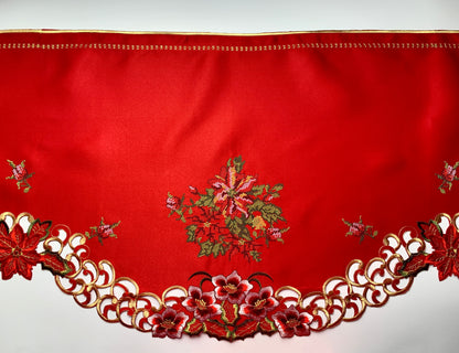Dalia Christmas Mantel Scarf