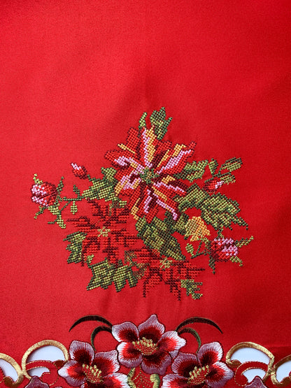 Dalia Christmas Mantel Scarf